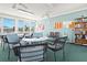 The community clubhouse offers lounge seating, reading, and recreational space at 3300 Loveland Blvd # 3203, Punta Gorda, FL 33980