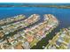 Waterfront community with canals providing backyard boat access and leading to the open bay at 4912 Beacon Rd, Palmetto, FL 34221