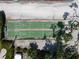 Aerial view of the community shuffleboard court at 6071 Fairway Ln # 1424, Bradenton, FL 34210