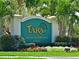 Tara Golf and Country Club entrance sign with manicured landscaping and mature trees at 6726 Fairview Ter # 6726, Bradenton, FL 34203