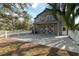 View of a large barn with an attached covered area at 1228 Wagon Wheel Dr, Sarasota, FL 34240