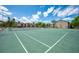 Community tennis court offers an active lifestyle with well-maintained facilities at 2625 Pine Lake Ter # B, Sarasota, FL 34237