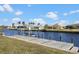 This home features a private dock on the canal, perfect for boating and enjoying the water at 4196 Eastlake Ct, Port Charlotte, FL 33948