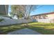 Large backyard area with ample room for recreation and entertaining at 7272 Cass Cir, Sarasota, FL 34231
