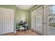 Bright office space with large French doors and natural light at 7272 Cass Cir, Sarasota, FL 34231