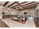 Community lounge with fireplace, and lots of space for gathering and relaxing at 16741 Ellsworth Ave, Bradenton, FL 34202