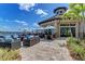 Outdoor patio featuring lots of seating for residents to enjoy at 16741 Ellsworth Ave, Bradenton, FL 34202