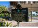 Blue Star Memorial sign honoring US Armed Forces located at Lemon Bay Garden Club in Englewood, Florida at 222 Pine Glen Ct, Englewood, FL 34223