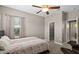 Bedroom featuring a window, closet, and neutral wall color at 25605 69Th E Ave, Myakka City, FL 34251