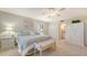 Cozy bedroom with a comfortable bed, closet space, and serene decor for restful nights at 2675 Gulf Of Mexico Dr # 301, Longboat Key, FL 34228