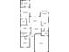 Detailed floor plan showcasing the layout of the home, including bedrooms, bathrooms, living spaces, and garage at 28 Tall Trees Ct, Sarasota, FL 34232