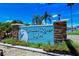 Beautiful Braden River Lakes community sign with stacked stone and manicured landscaping at 4809 11Th Avenue E Cir, Bradenton, FL 34208