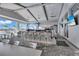 The community bar with contemporary design, ample seating, and poolside views at 4968 Seafoam Trl, Bradenton, FL 34211