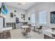 Relaxing sitting area with modern décor, views of exterior, and beverage station at 4968 Seafoam Trl, Bradenton, FL 34211