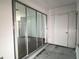Covered patio featuring sliding glass doors that open to the living area at 6024 Arlene Way, Bradenton, FL 34207