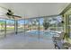Relaxing screened patio overlooking pool and pond with beautiful views at 11744 Shirburn Cir, Parrish, FL 34219