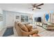Inviting living room features stylish decor and comfortable seating at 1367 21St St, Sarasota, FL 34234