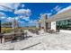 Outdoor patio with comfortable seating, umbrellas, and scenic views, ideal for dining and relaxing at 14803 Derna Ter, Bradenton, FL 34211