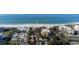 Beautiful aerial view of beachfront condos with pristine beach and stunning ocean backdrop at 2141 Gulf Of Mexico Dr Unit # 4, Longboat Key, FL 34228