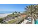 Enjoy beach views from this home, with a gazebo, lush landscaping and nearby ocean access at 2141 Gulf Of Mexico Dr Unit # 4, Longboat Key, FL 34228