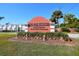Welcoming entrance sign for Tri-Par Estates, a 55 and older community at 1750 Palm Springs St, Sarasota, FL 34234