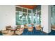 Inviting dining area with scenic views of the ocean and pool, perfect for enjoying meals with a view at 250 Sands Point Rd # 5101, Longboat Key, FL 34228