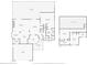 Combined first and second floor plans for a complete home layout view, including dimensions for key rooms at 6145 Bonaventure Ct, Sarasota, FL 34243