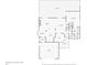 Detailed floor plan showcasing the layout of the first floor, including the kitchen, living room, and garage at 6145 Bonaventure Ct, Sarasota, FL 34243