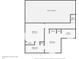 Second floor plan showcasing bedrooms, a bathroom, closets, and an open area, providing a layout overview at 6145 Bonaventure Ct, Sarasota, FL 34243