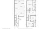 Detailed floor plan showcasing the layout of the home and room dimensions at 6634 Calypso Coral Ln, Sarasota, FL 34240
