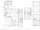 Detailed floor plan showcasing the layout of the home and detached guest house with dimensions for each room at 7415 36Th E Ave, Palmetto, FL 34221
