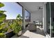 Relaxing screened patio provides beautiful view of the surrounding landscape at 8541 Coastal Palms Gln, Parrish, FL 34219