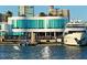 Upscale waterfront restaurant with outdoor dining and yacht parking, offering a luxurious experience at 16119 Fortezza Dr, Bradenton, FL 34211