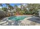 Enjoy this kidney-shaped pool in your private, fenced backyard at 3365 7Th St, Sarasota, FL 34237