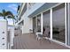 Balcony with seating with views, offering scenic relaxation at 5279 Isla Key S Blvd # 113, St Petersburg, FL 33715