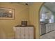 Hallway with access to kitchen at 5974 San Michelle Dr, Sarasota, FL 34243
