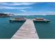 Dock extends into the Gulf at 691 Linley St, Longboat Key, FL 34228