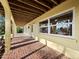 Inviting exterior with a brick patio and a neutral wall color at 691 Linley St, Longboat Key, FL 34228