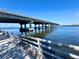 View of the bridge from the Riverwalk, with stunning water and coastal scenery at 1520 2Nd E Ave, Bradenton, FL 34208