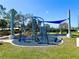 Modern outdoor exercise area with equipment and scenic views of the waterfront at 1520 2Nd E Ave, Bradenton, FL 34208