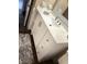 Close-up of a modern bathroom vanity featuring updated hardware and a pristine countertop at 3308 W Dewey St, Tampa, FL 33607