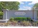 Attractive Country Place community sign with manicured landscaping at 3970 Country View Dr, Sarasota, FL 34233
