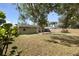 Large backyard with deck at 4215 Larkin St, Sarasota, FL 34232