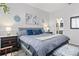 Bright main bedroom with king bed and large windows at 4630 56Th E Dr, Bradenton, FL 34203