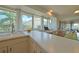 Kitchen features a large window above the sink providing exterior view at 4726 Dundee Dr, Bradenton, FL 34210