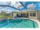 An inviting screened pool and patio area offers seamless indoor-outdoor living and a serene lake view at 13324 Purple Finch Cir, Lakewood Ranch, FL 34202