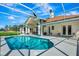 Beautiful screened-in pool and patio area offering a relaxing outdoor space at 5750 Saddle Oak Trl, Sarasota, FL 34241