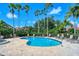 Inviting community pool and lounge area offering a serene and relaxing atmosphere at 7344 Villa D Este Dr, Sarasota, FL 34238