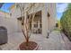 Backyard patio with a tree, creating a cozy atmosphere at 214 S Westland Ave # 1, Tampa, FL 33606