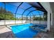 Screened pool and spa with open view at 9453 Zorn St, Port Charlotte, FL 33981